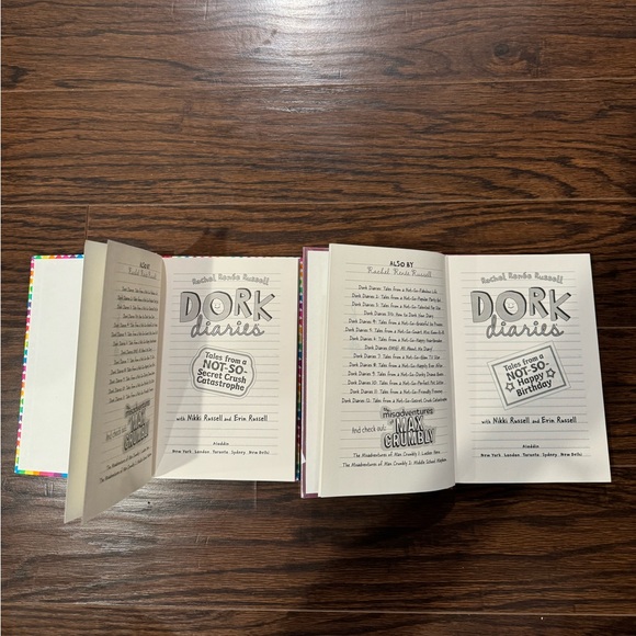 DORK DIARIES BOOKS 12 AND 13 NWT - Picture 2 of 4
